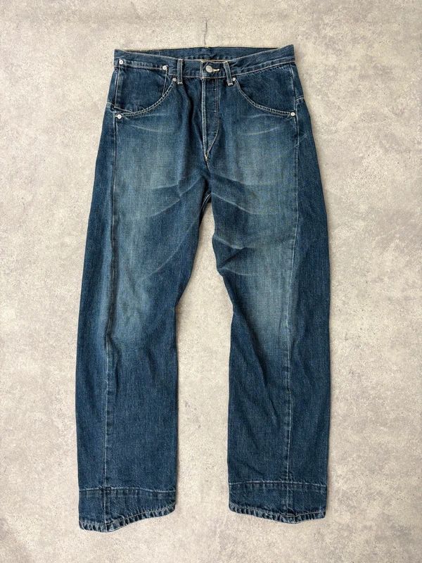 Levis engineered twisted jeans