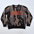 carhartt utility camo knit jumper