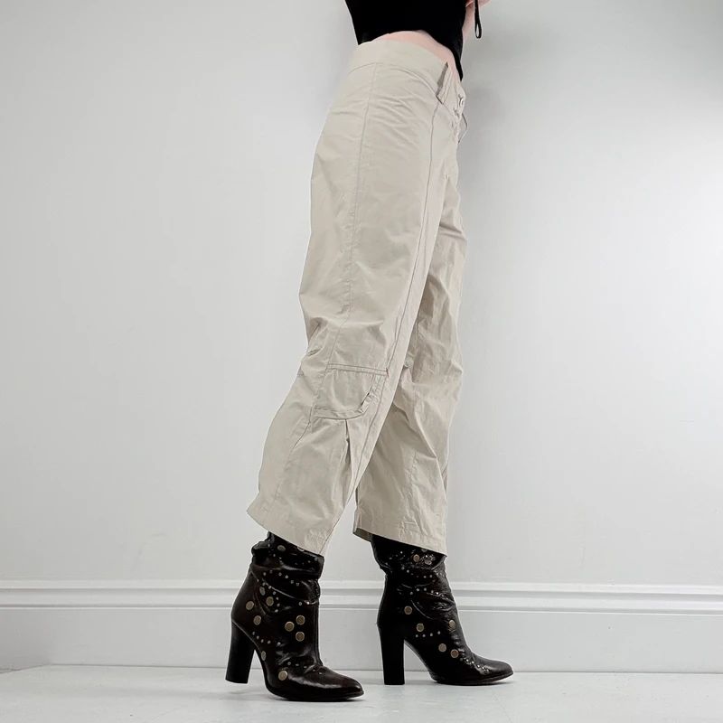 structured cropped capri trousers
