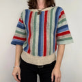 vintage 70s mohair flared jumper