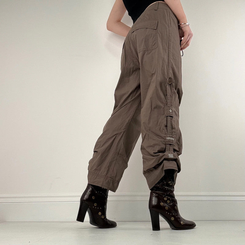 Cop Copine brown wide leg trousers