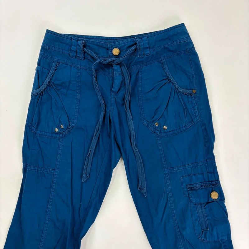 blue flared Morgan de Toi trousers