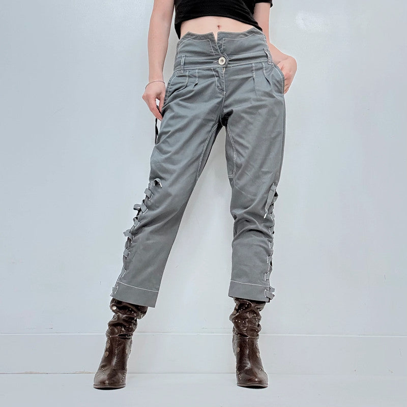 grey pleated Cop Copine pants