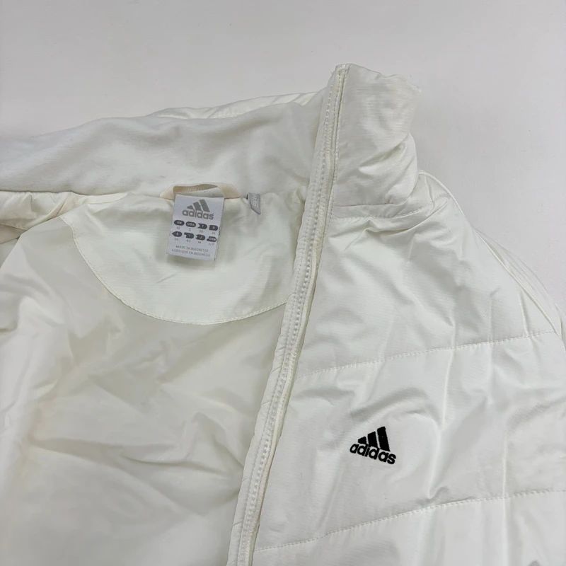 White Adidas Puffer Jacket