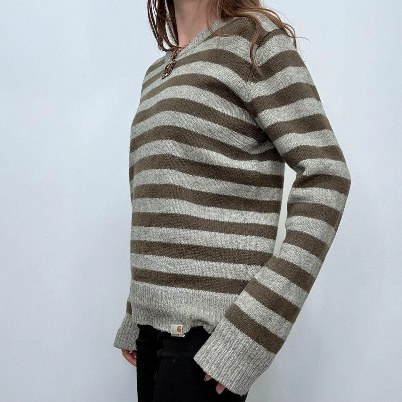 grey khaki Carhartt jumper