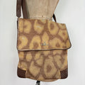 Vivienne Westwood tapestry crossbody oversized bag