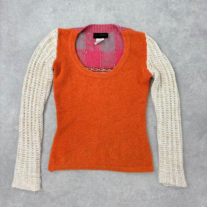 knitted embroidered Custo Barcelona jumper