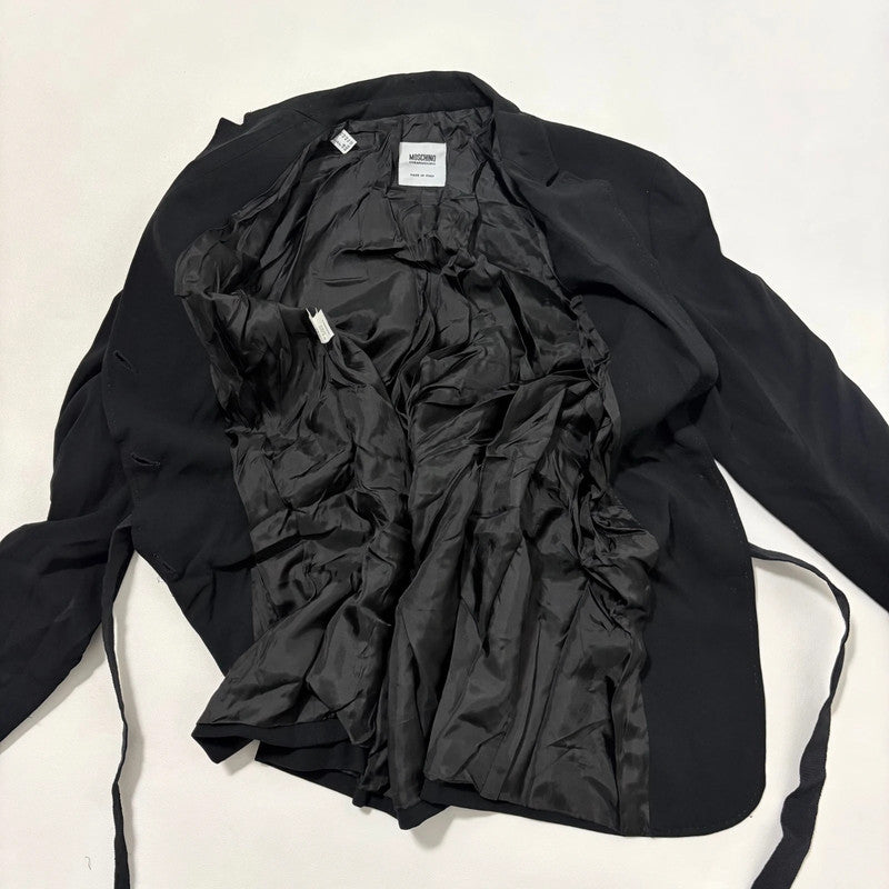 black moschino blazer dress